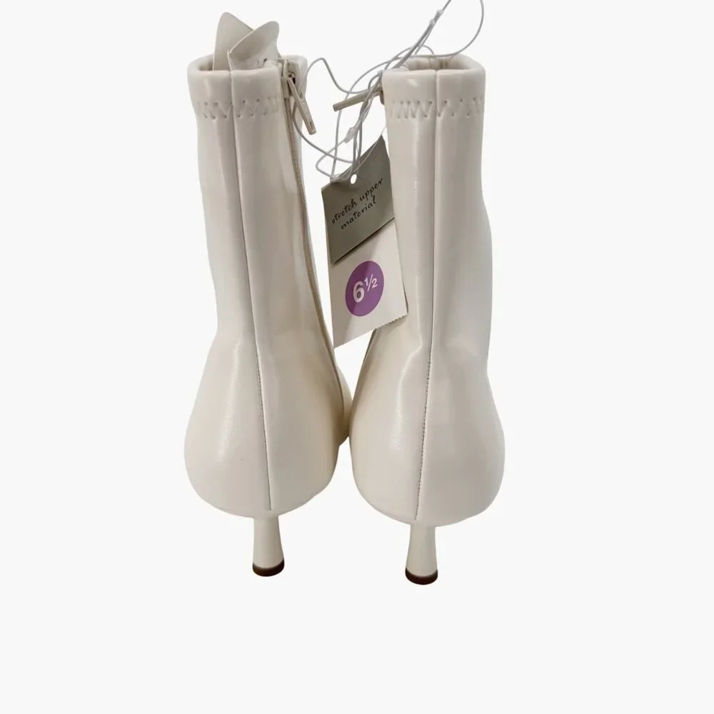 NEW A New Day Lonnie Kitten Heel Ankle Boots with Zipper Size 6.5